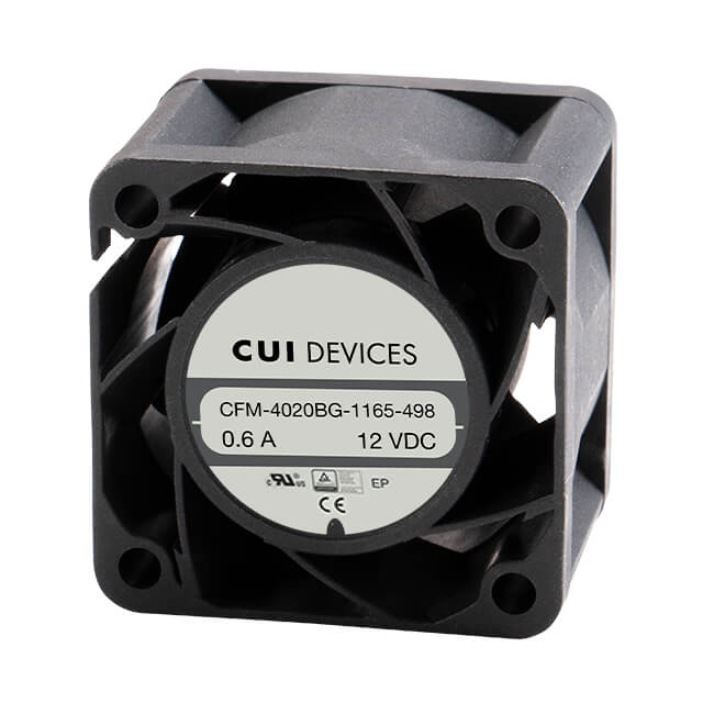 CFM-4028BG-1130-475 by CUI Devices - FAN AXIAL 40X28MM 12VDC WIRE