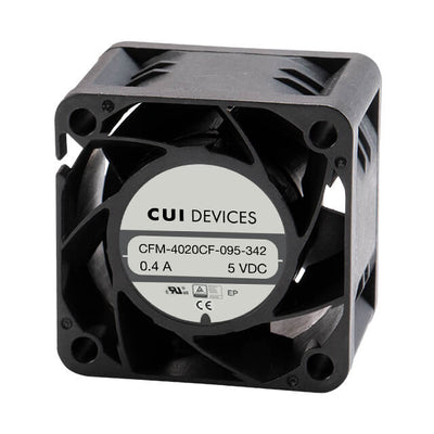 CFM-4020CF-055-212-20 by CUI Devices - FAN AXIAL 40X20MM 5VDC WIRE
