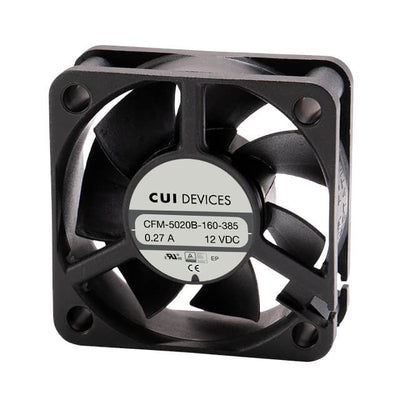 CFM-5020B-160-385 by CUI Devices - FAN AXIAL 50X20MM 12VDC WIRE