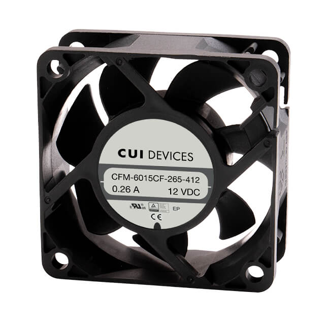 CFM-6025CF-250-351 by CUI Devices - FAN AXIAL 60X25.4MM 24VDC WIRE