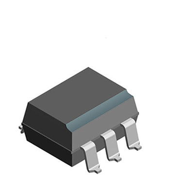 CNY17F-4X007T by Vishay Semiconductor Opto Division - OPTOISOLTR 5KV TRANSISTOR 6-SMD