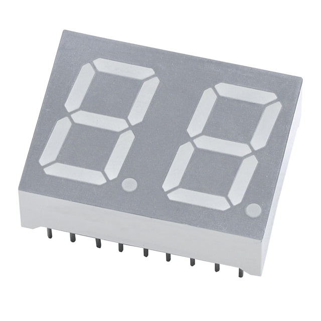 CDDC40Y1W by ChromeLED - DISPLAY 7SEG 0.40"" DUAL YELLOW 1