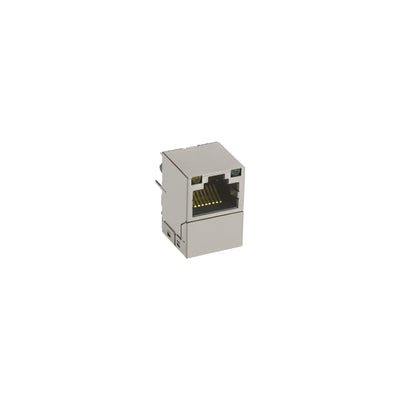 V8BR-1AX1-GH by Bel Fuse Inc. - CONNECTOR MAGJACK VERT 1GBT LED POE