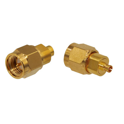 134-1001-002 by Cinch Connectivity Solutions Johnson - ADAPTER, SMA PLUG TO SMPM JACK