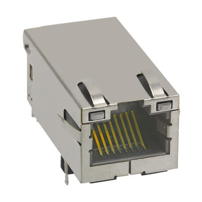 0826-1B1T-23-F by Bel Fuse Inc. - CONNECTOR JACK 1PORT 1000 BASE-T PCB