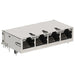 08B0-1G4T-06-F by Bel Fuse Inc. - CONNECTOR JACK 4PORT 100 BASE-T PCB