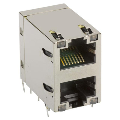 1840689-3 by TRP Connector B.V. - CONNECTOR JACK 2PORT 1000 BASE-T PCB