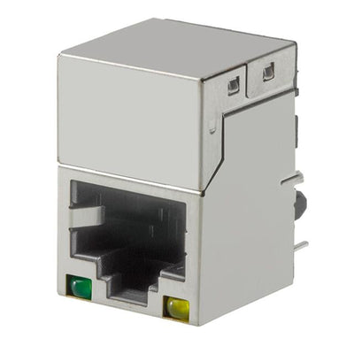 V891-1XX1-A1 by Bel Fuse Inc. - CONNECTOR JACK 1PORT 1000 BASE-T PCB