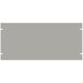 PBPA19008GY2 by Hammond Manufacturing - PANEL FRONT 19X8.7X0.13"" GRAY