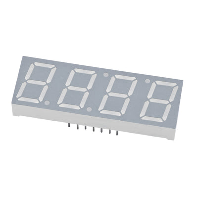 CDQA56R1W by ChromeLED - DISPLAY 7SEG 0.56"" QUAD RED 12DI