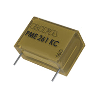 PME261EC6100KR30 by KEMET - FILM CAPAC 0.1UF 10% 630VDC RADIAL