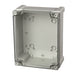 TPC 241911T by Fibox TEMPO - BOX PLAS GRY/CLR 9.400""L X 7.5""W