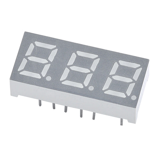 CDTC30G1W by ChromeLED - DISPLAY 7SEG 0.30"" TRI GREEN 12D