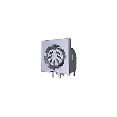 5212046-1 by TE Connectivity AMP Connectors - CONNECTOR RECPT FMALE DIN 7POS SOLDER