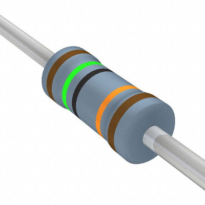 MFR50SFTE52-150K by YAGEO - RESISTOR 150K OHM 1% 1/2W AXIAL