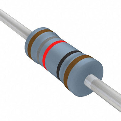 MFR-25FBF52-182R by YAGEO - RESISTOR 182 OHM 1% 1/4W AXIAL
