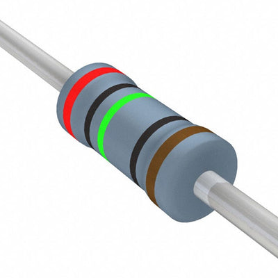 MFR-25FBF52-205R by YAGEO - RESISTOR 205 OHM 1% 1/4W AXIAL