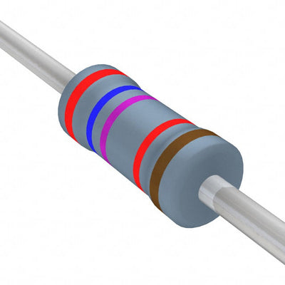 MFR-25FRF52-26K7 by YAGEO - RESISTOR 26.7K OHM 1% 1/4W AXIAL