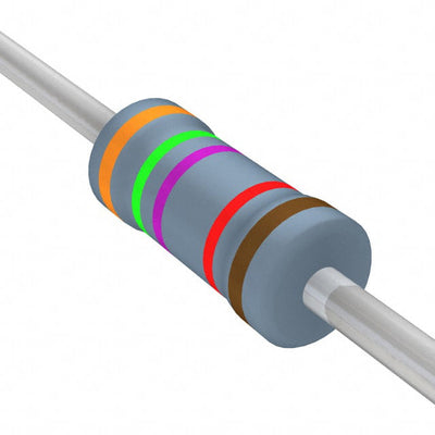 MFR-25FRF52-35K7 by YAGEO - RESISTOR 35.7K OHM 1% 1/4W AXIAL