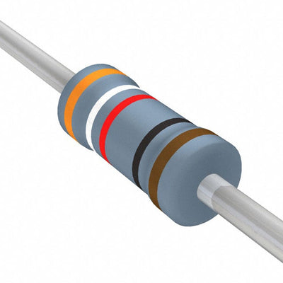 MFR-25FBF52-392R by YAGEO - RESISTOR 392 OHM 1% 1/4W AXIAL