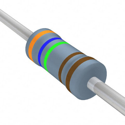 MFR-25FRF52-3K65 by YAGEO - RESISTOR 3.65K OHM 1% 1/4W AXIAL