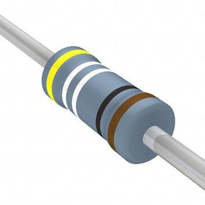 MFR-25FRF52-499R by YAGEO - RESISTOR 499 OHM 1% 1/4W AXIAL