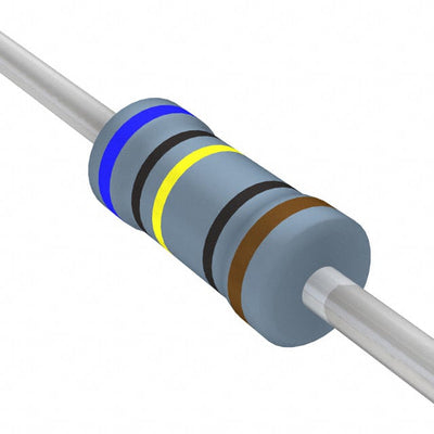 MFR-25FBF52-604R by YAGEO - RESISTOR 604 OHM 1% 1/4W AXIAL