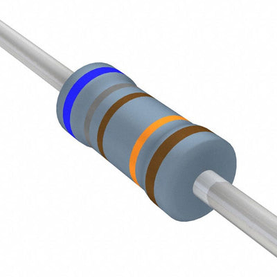 MFR-25FBF52-681K by YAGEO - RESISTOR 681K OHM 1% 1/4W AXIAL