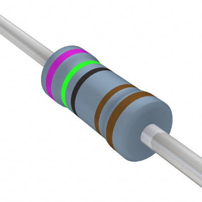 MFR-25FBF52-7K5 by YAGEO - RESISTOR 7.5K OHM 1% 1/4W AXIAL