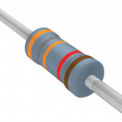 MFR-25FBF52-38K3 by YAGEO - RESISTOR 38.3K OHM 1% 1/4W AXIAL