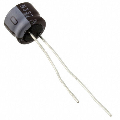 UMF0J101MDD1TE by Nichicon - ALUMIN CAP 100UF 20% 6.3V RADIAL