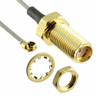 MH113-MH1RP-01BJ1-0300 by Samtec Inc. - CABLE ASSY UMCC-SMA JK-PL 11.811