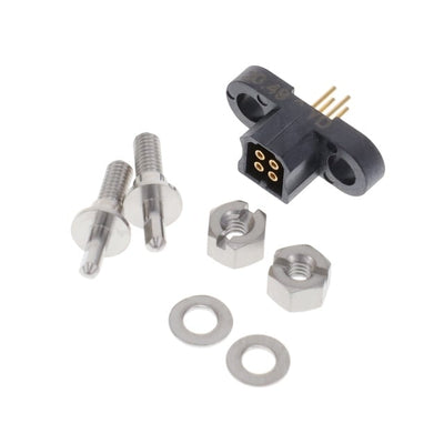 MHDAS2F004YDE10 by Amphenol Socapex - MICRO HDAS 4 FEMALE STRAIGHT PC