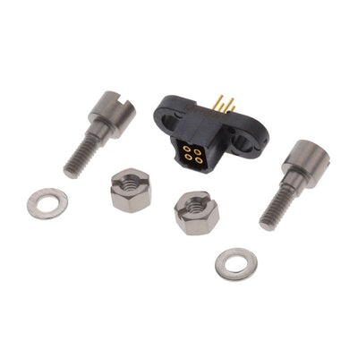 MHDAS2F004YDE50 by Amphenol Socapex - MICRO HDAS 4 FEMALE STRAIGHT PC