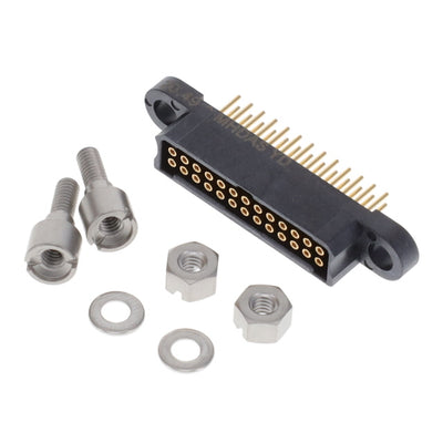 MHDAS2F026YDE50 by Amphenol Socapex - MICRO HDAS 26 FEMALE STRAIGHT PC