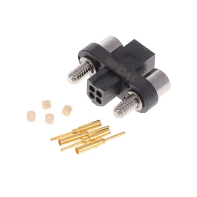 MHDAS2M004AE01 by Amphenol Socapex - MICRO HDAS 4 MALE CRIMP CONTACTS