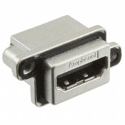 MHDRA11130 by Amphenol ICC (Commercial Products) - CONNECTOR RECPT HDMI 19POS PCB R/A