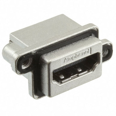 MHDRA51130 by Amphenol ICC (Commercial Products) - CONNECTOR RECPT HDMI 19POS PCB R/A