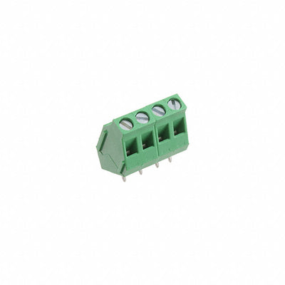 MI-254 (45) by Altech Corporation - TERM BLOCK 4POS 45DEG 5.08MM PCB