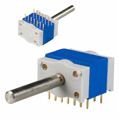 MIL1303B03NSD25 by C&K - SWITCH ROTARY 3POS 20MA 50V
