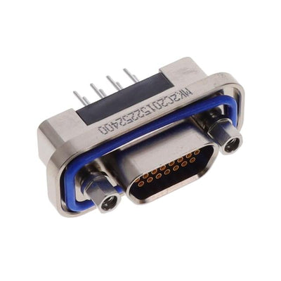 MK-2C2-015-225-2400 by AirBorn, Inc. - D-SUB, RCPTL, .050"", 2ROW, 15POS