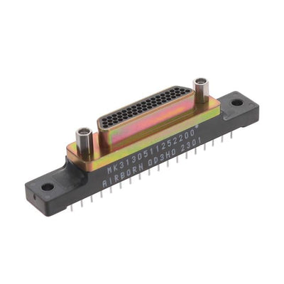 MK-313-051-125-2200 by AirBorn, Inc. - D-SUB, PLUG, .050"", 3ROW, 51POS,