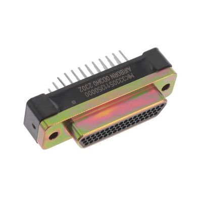 MK-333-051-135-0000 by AirBorn, Inc. - D-SUB, PLUG, .050"", 3ROW, 51POS,