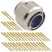 MKJ1A6F13-37PA by ITT Cannon, LLC - CONNECTOR PLUG MALE 37POS GOLD CRIMP