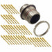 MKJ1A7F13-37PA by ITT Cannon, LLC - CONNECTOR RECPT MALE 37POS GOLD CRIMP