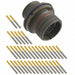 MKJ1A7W13-37SA by ITT Cannon, LLC - CONNECTOR RECPT FMALE 37POS GOLD CRIMP