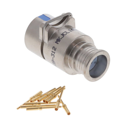 MKJCL1A1F7-10PA by ITT Cannon, LLC - CONNECTOR RECPT MALE 10POS CRIMP