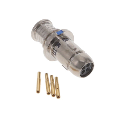 MKJCL1A6F6-4SA by ITT Cannon, LLC - CONNECTOR PLUG FMALE 4POS CRIMP