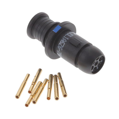 MKJCL1A6Z6-7SA by ITT Cannon, LLC - CONNECTOR PLUG FMALE 7POS CRIMP