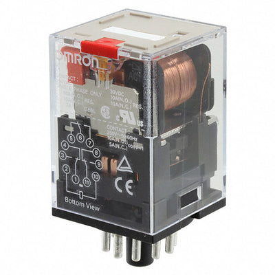 MKS3PI-5 AC110 by Omron Automation and Safety - RELAY GEN PURPOSE 3PDT 10A 110V
